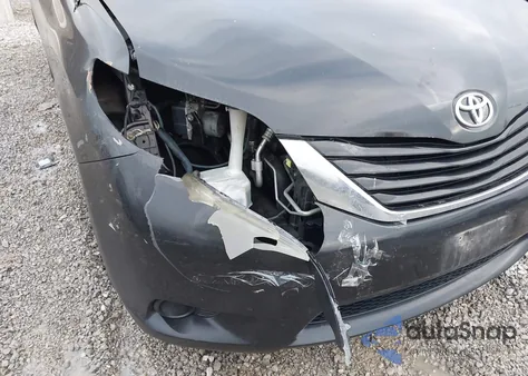 2011 Toyota Sienna Le V6 from USA, damaged, VIN 5TDKK3DC9BS168910